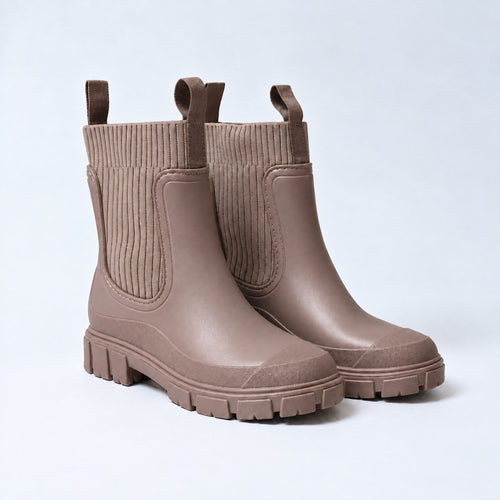 The Cherry Drop rain boot in Cherry Stone, pair